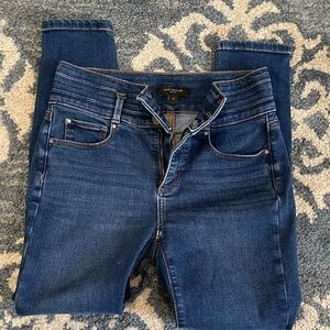 Ann Taylor High Rise Indigo Jeans
